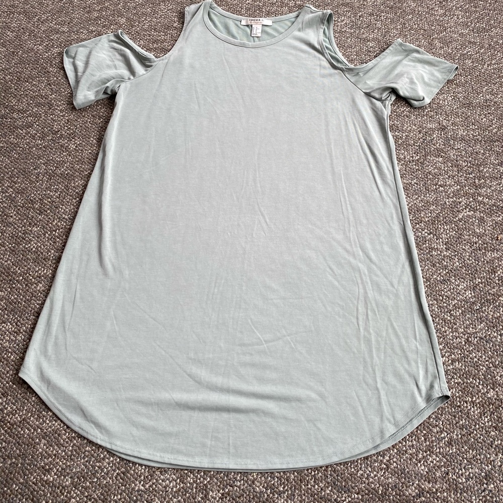 Light Green Forever 21 dress SZ XL